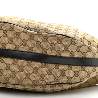 Gucci Monogram Large GG Twins Hobo Dark Brown 10 of 13