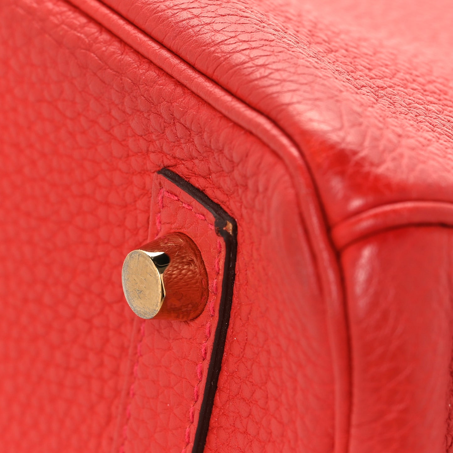 Togo Birkin 30 Rouge Tomate