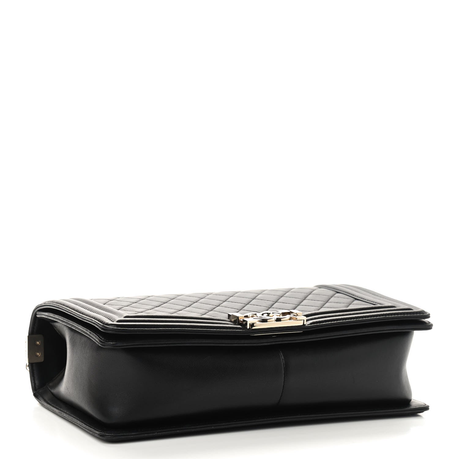 Chanel Lambskin Quilted New Medium Boy Flap Black 3 of 8