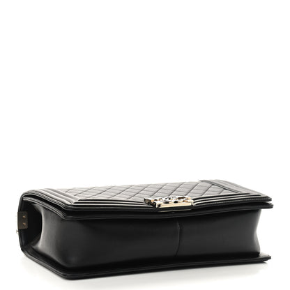 Chanel Lambskin Quilted New Medium Boy Flap Black 3 of 8