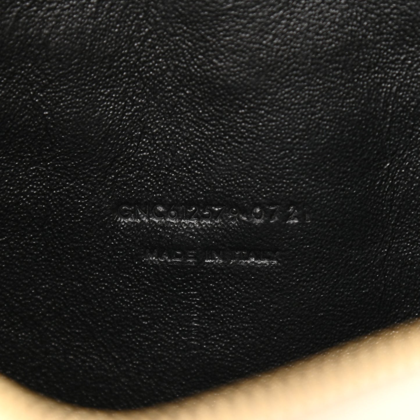 Grain De Poudre Matelasse Monogram Mini Lou Camera Bag Crema Soft