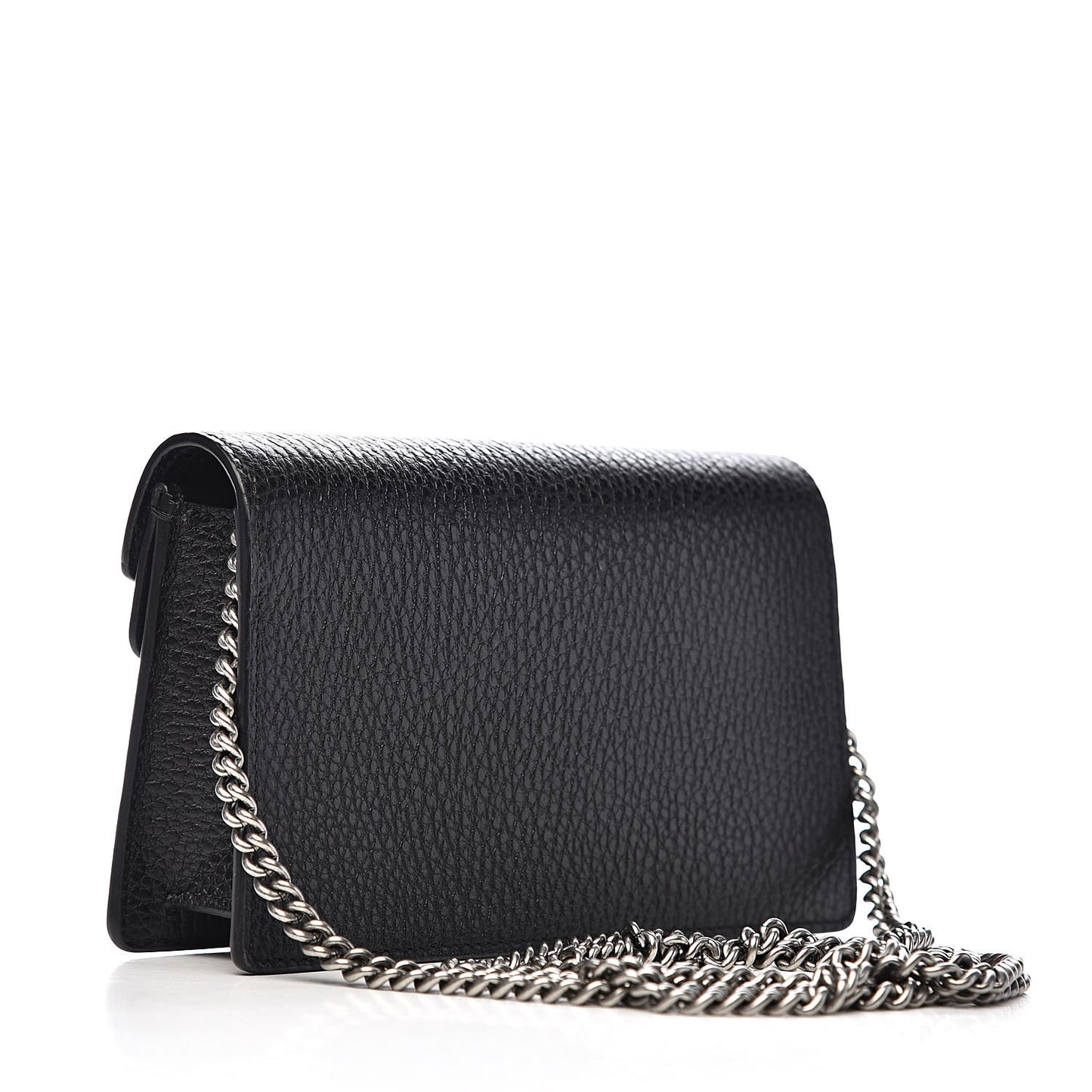 Calfskin Super Mini Dionysus Shoulder Bag Black