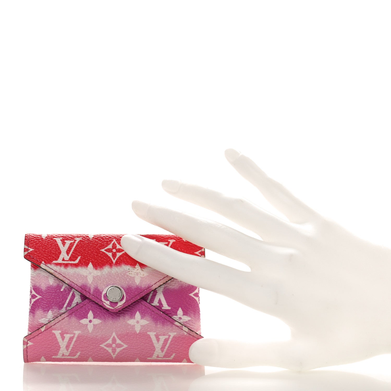 Louis Vuitton Monogram Escale Small Kirigami Pochette Insert Red 2 of 8