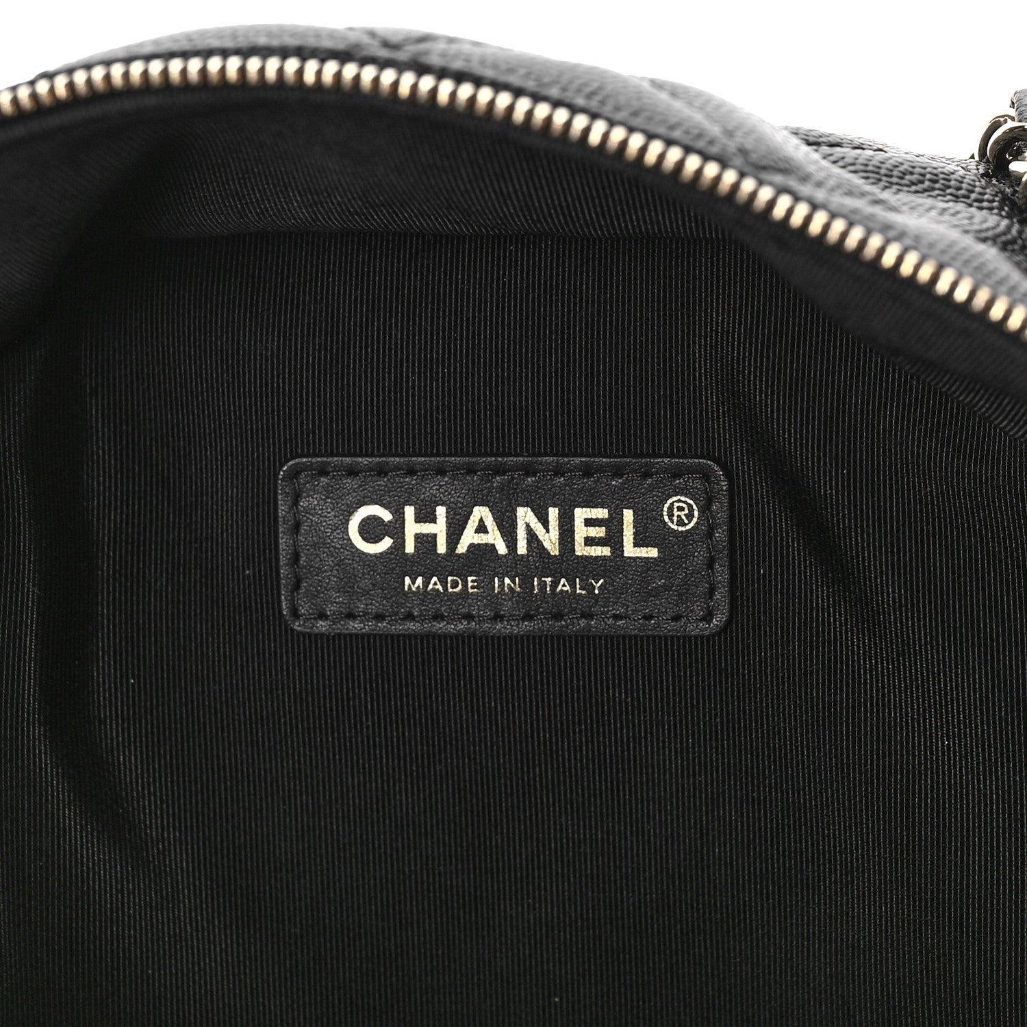 Chanel Caviar Quilted Medium Zip Around Backpack Black 6 of 9