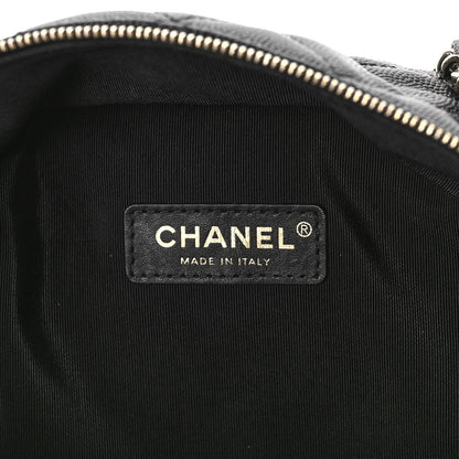 Chanel Caviar Quilted Medium Zip Around Backpack Black 6 of 9