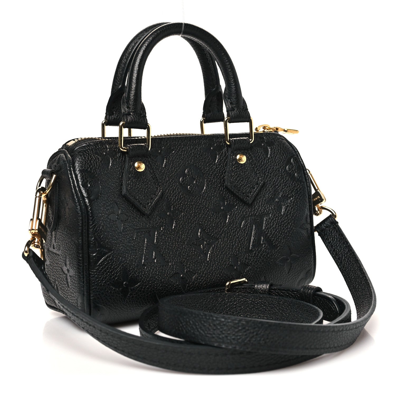 Louis Vuitton Empreinte Monogram Nano Speedy Black 3 of 10