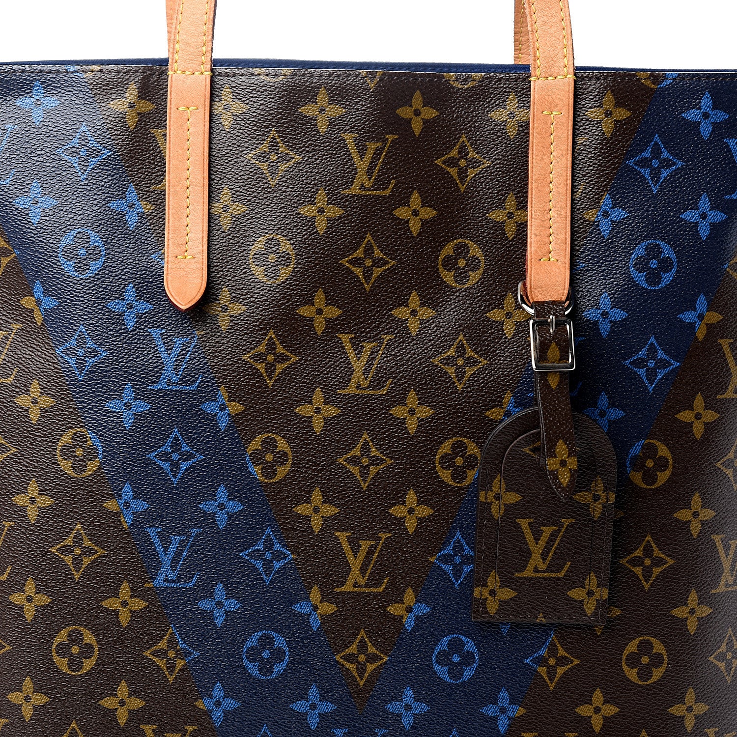 Louis Vuitton Monogram V Cabas Jour Blue 12 of 12