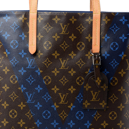 Louis Vuitton Monogram V Cabas Jour Blue 12 of 12