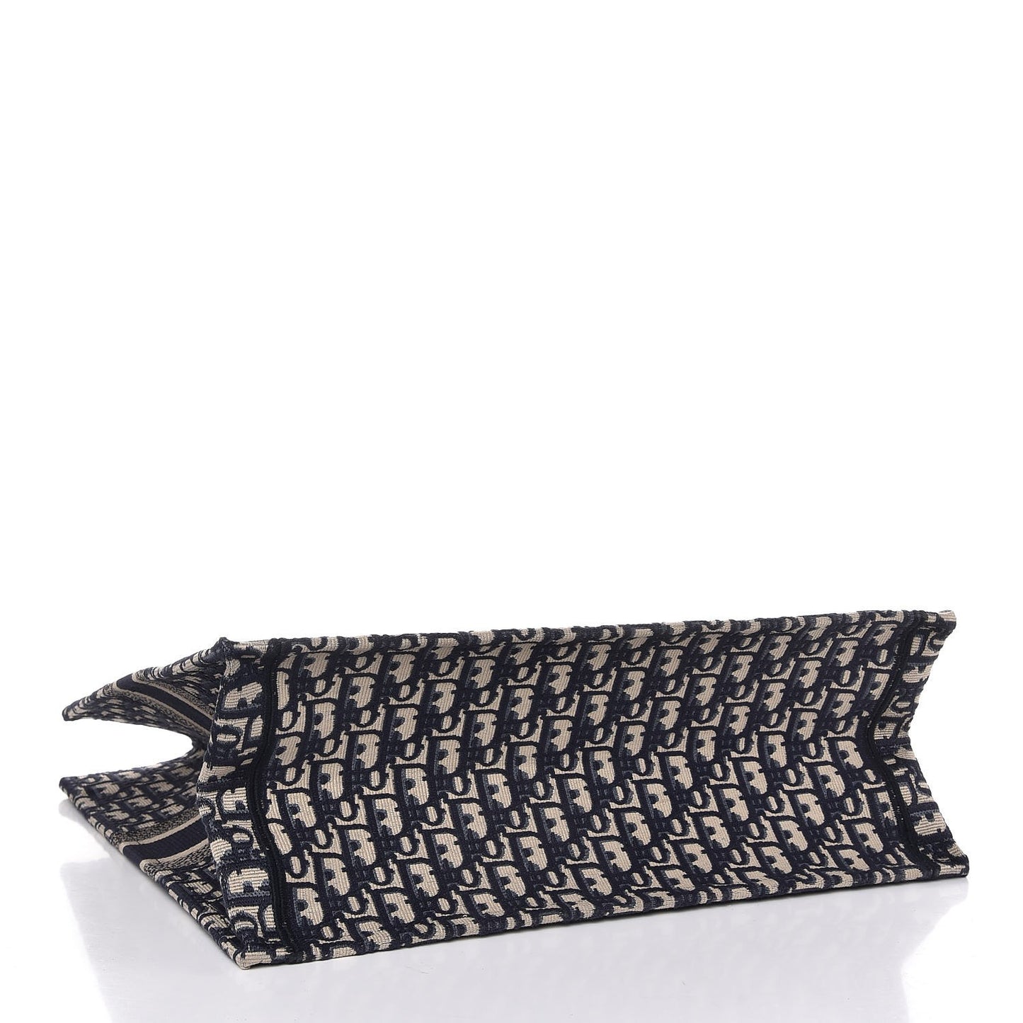 Oblique Book Tote Blue Multicolor