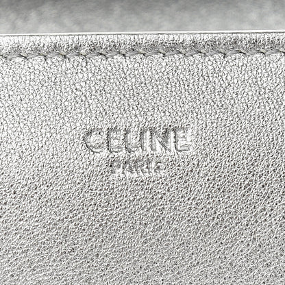 Celine Laminated Lambskin Micro Luggage Silver 6 of 12