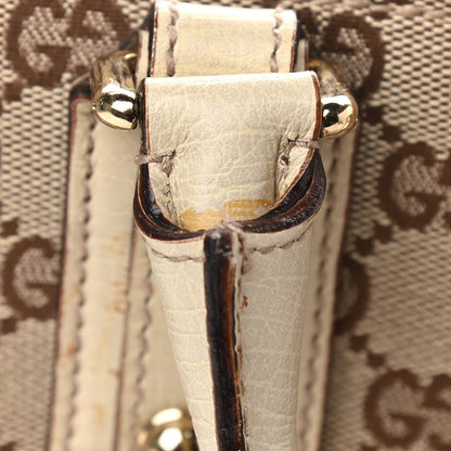 Gucci Monogram Small Hasler Tote Off White 13 of 15