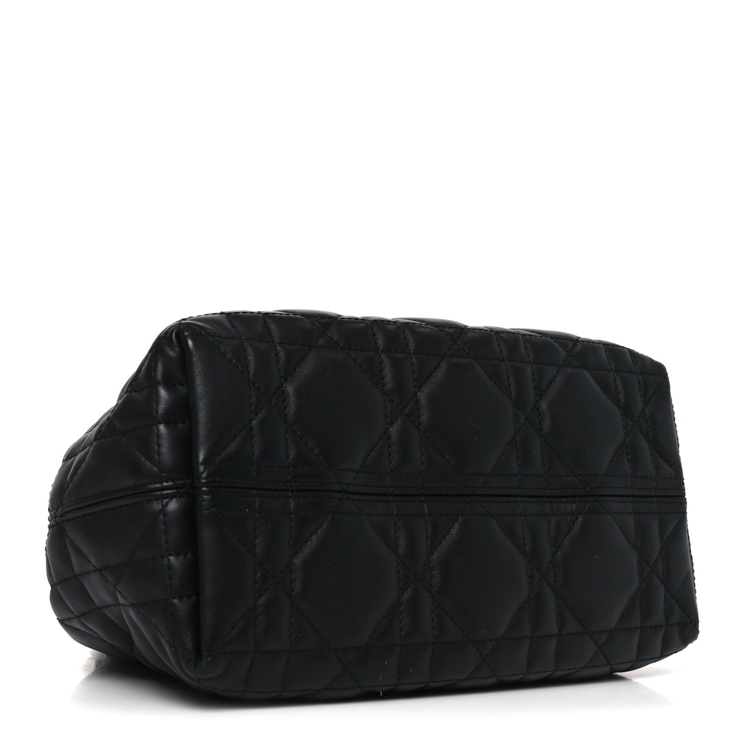 Calfskin Macrocannage Small Toujours Black
