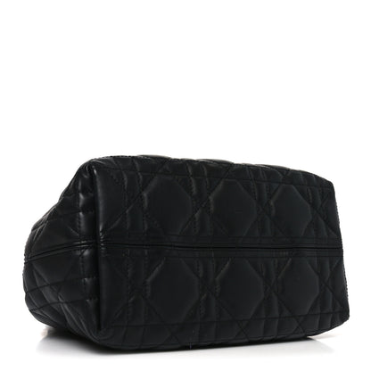 Christian Dior Calfskin Macrocannage Small Toujours Black 5 of 11