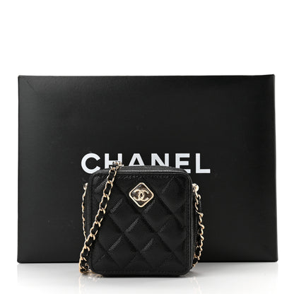 Chanel Caviar Quilted Clutch With Chain Black 11 of 11