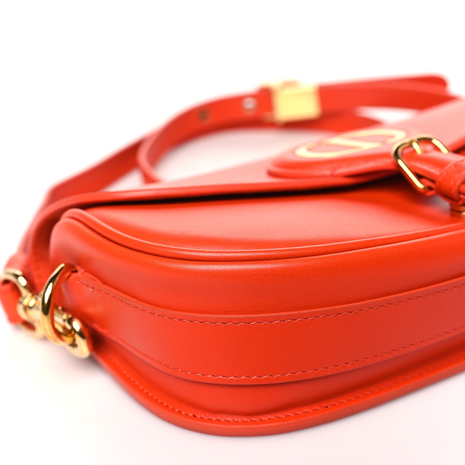 Christian Dior Box Calfskin East West Bobby Bag Orange 9 of 10