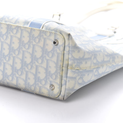 Christian Dior Monogram Trotter No 2 Shopping Tote Blue 7 of 12