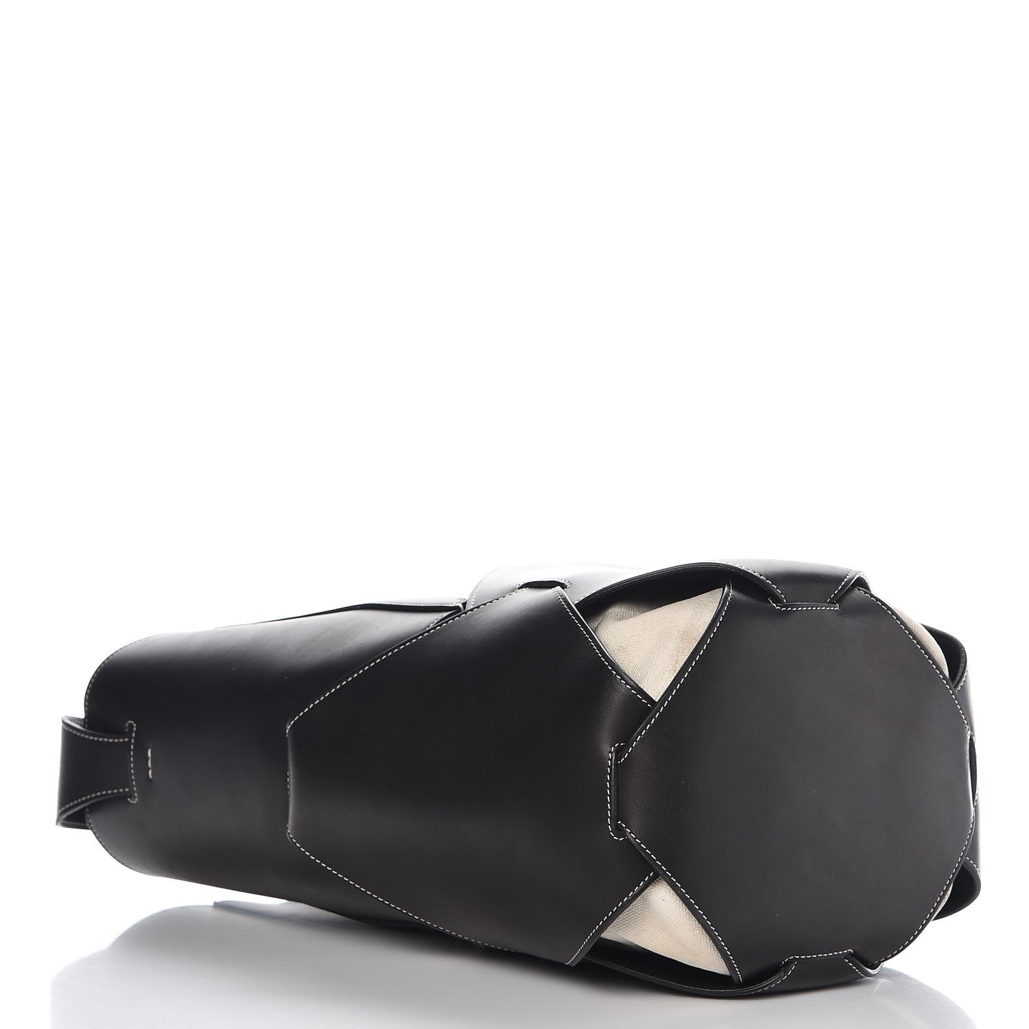 Celine Calfskin Large Holdall Shoulder Bag Black 5 of 10
