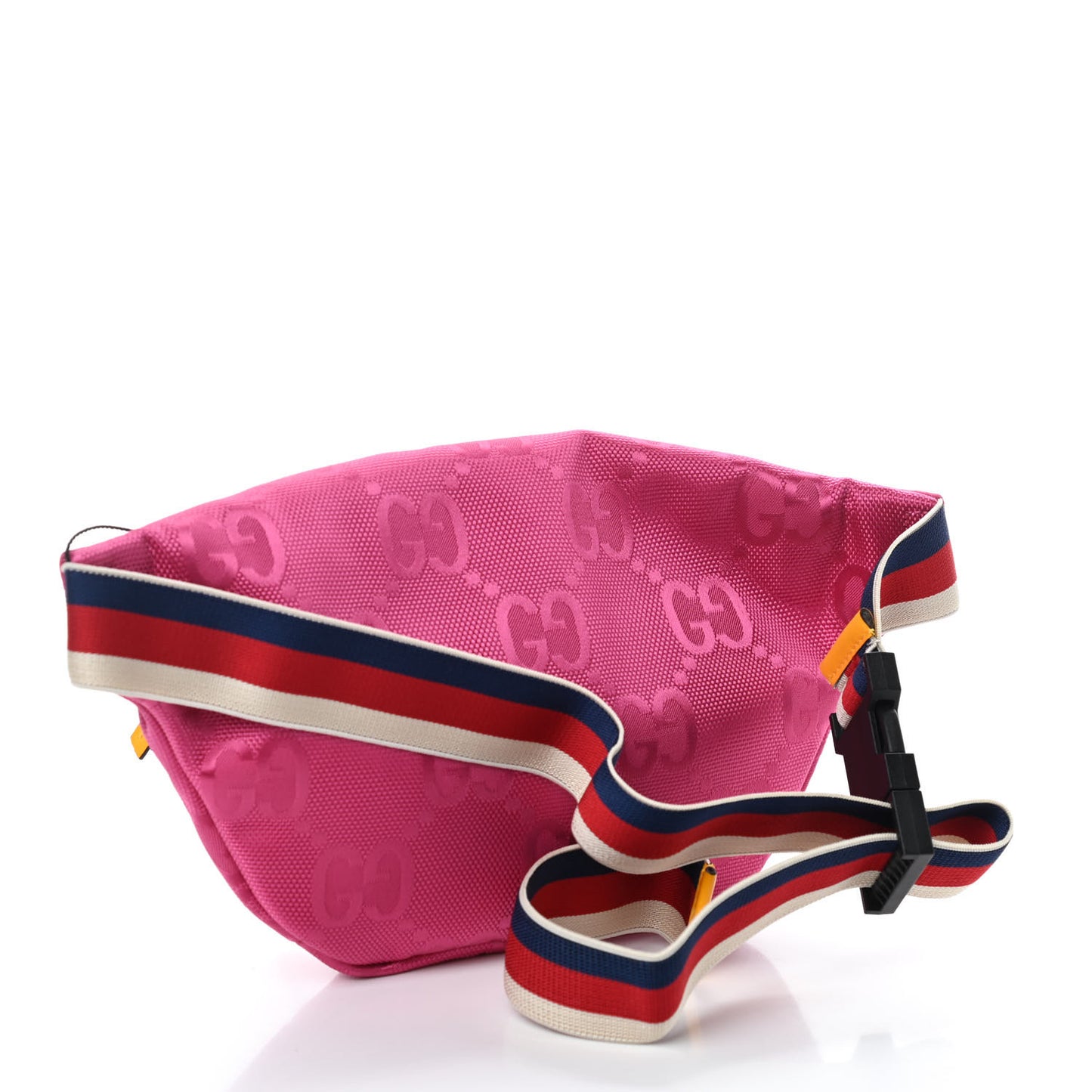 Econyl Nylon Monogram Web Off The Grid Childrens Belt Bag Pink
