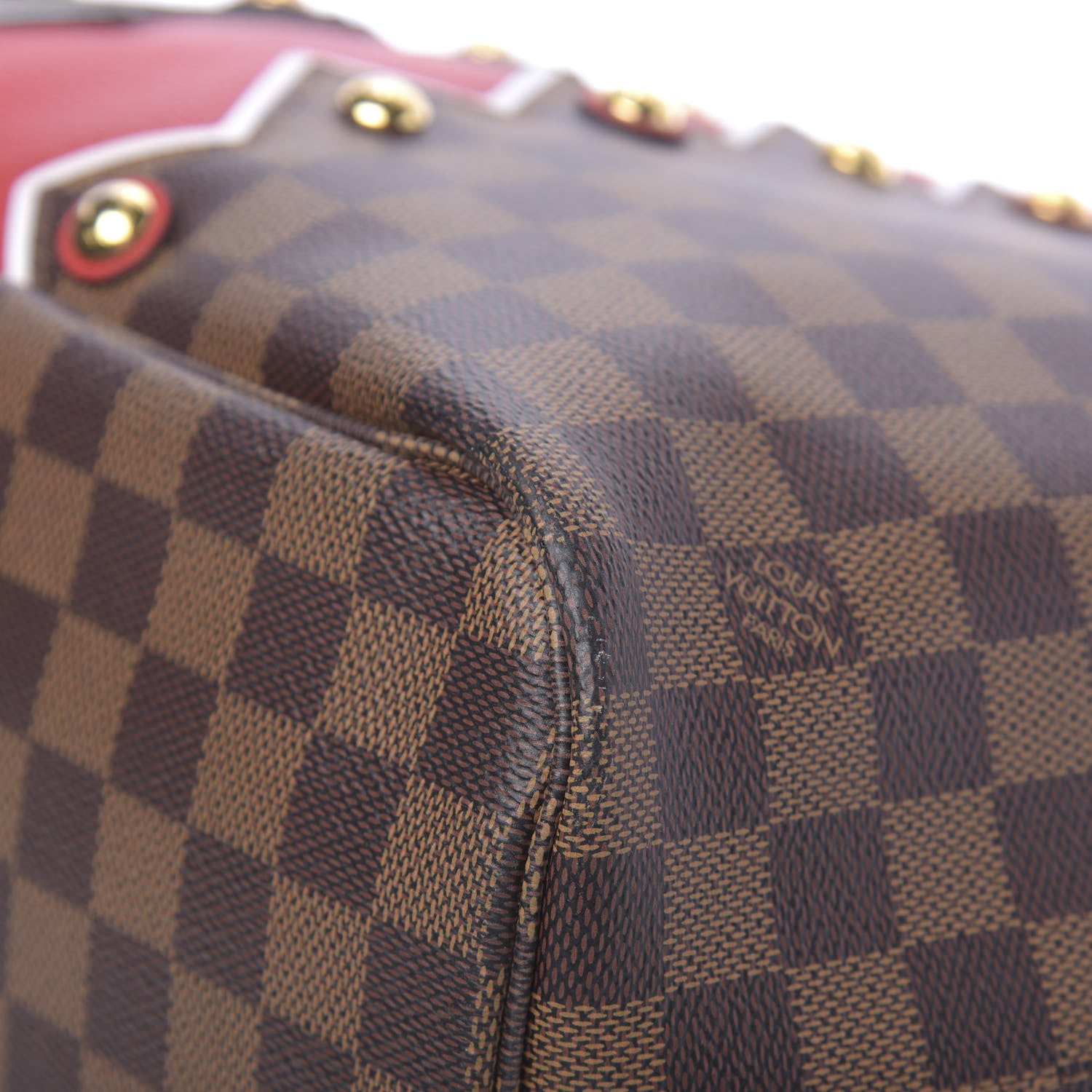 Louis Vuitton Damier Ebene Karakoram Neverfull MM 10 of 12