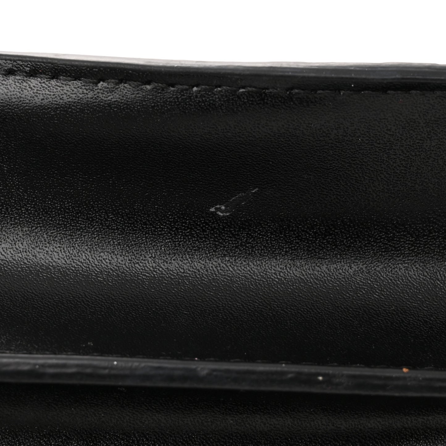 Vitello Liberty Bi-Color FF 1974 Embossed Small Kan U Shoulder Bag Maya Black