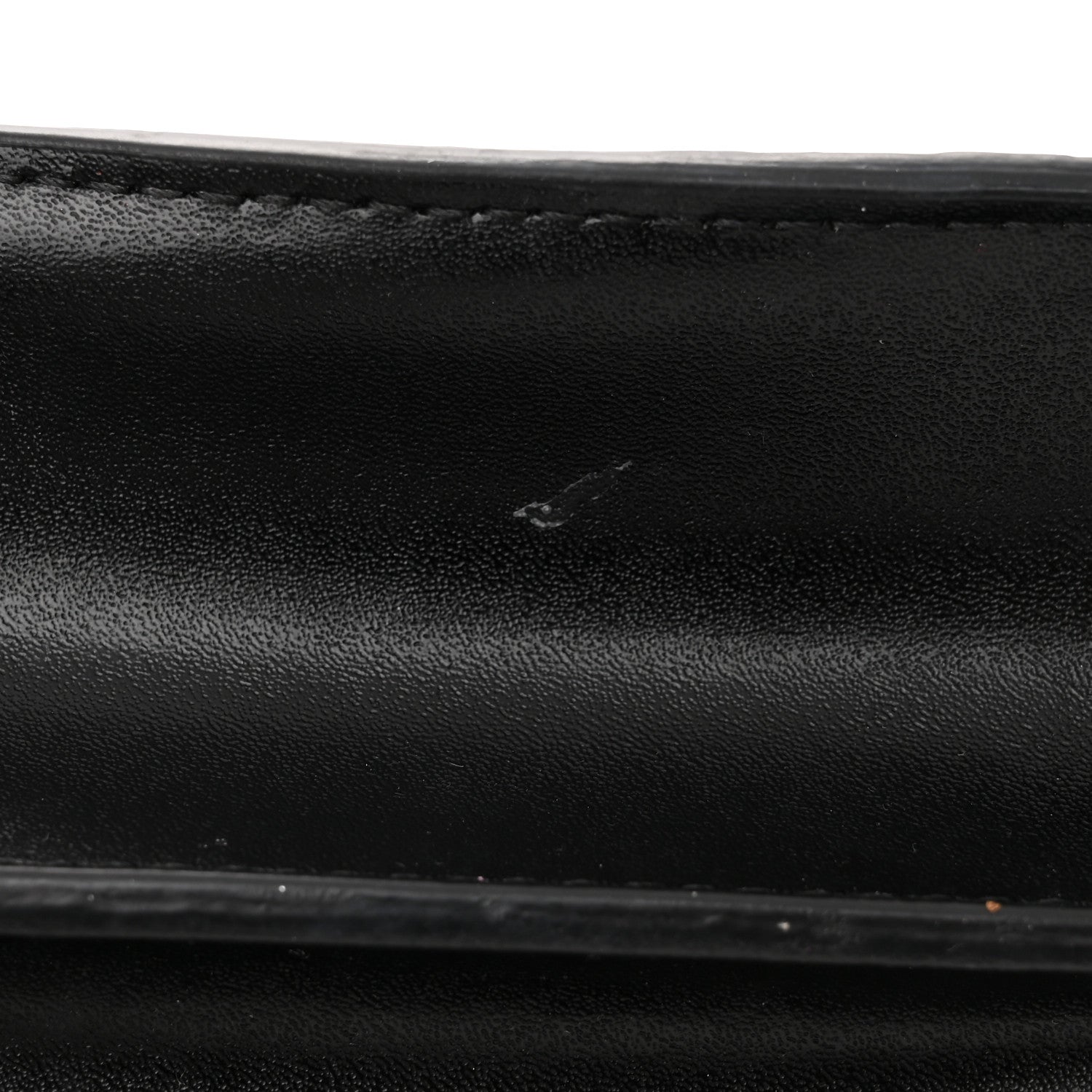 Fendi Vitello Liberty Bi-Color FF 1974 Embossed Small Kan U Shoulder Bag Maya Black 12 of 21