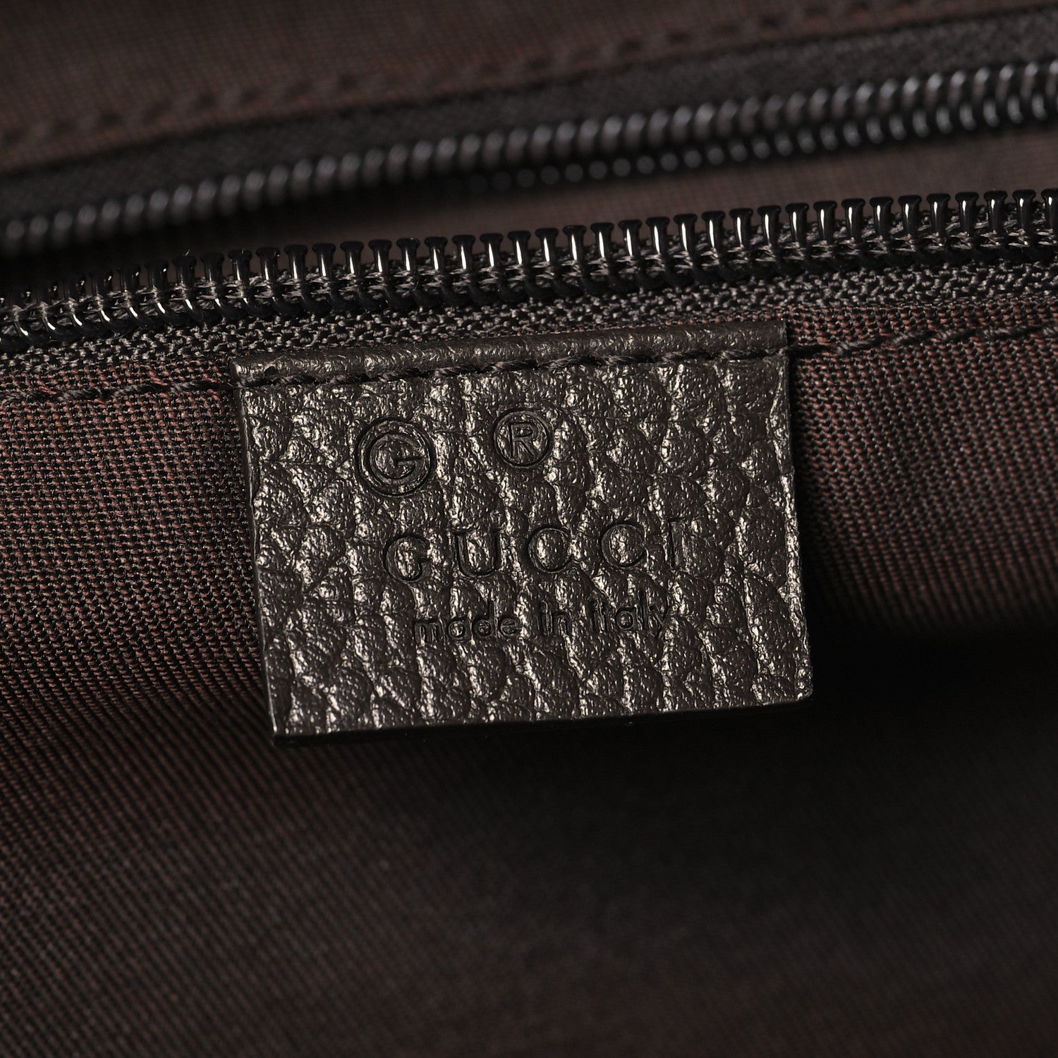 Gucci Monogram Dollar Calfskin Large Boston Duffle Bag Beige Ebony Testa di Moro Marrone Scuro 5 of 11