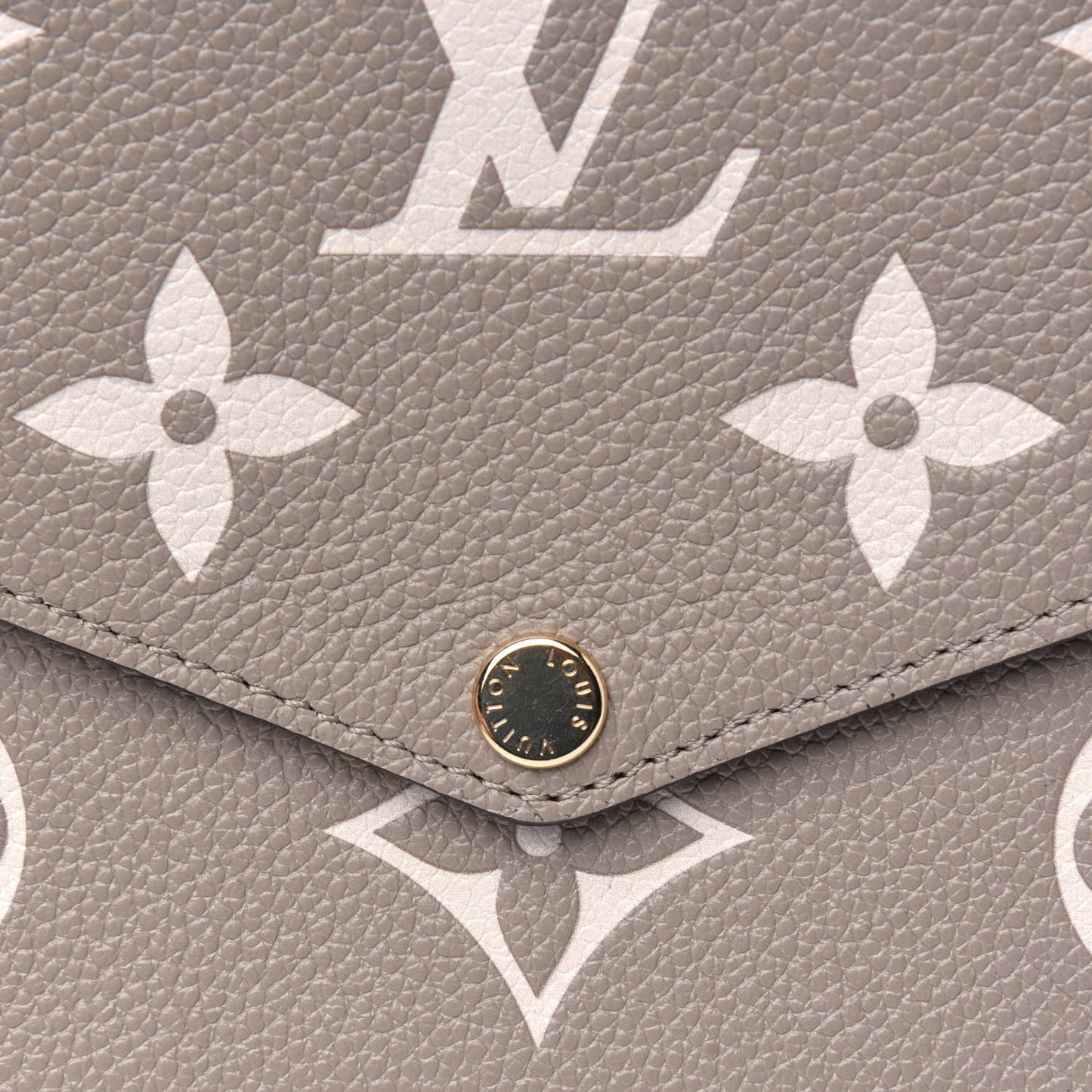 Empreinte Monogram Giant Felicie Pochette Tourterelle Creme