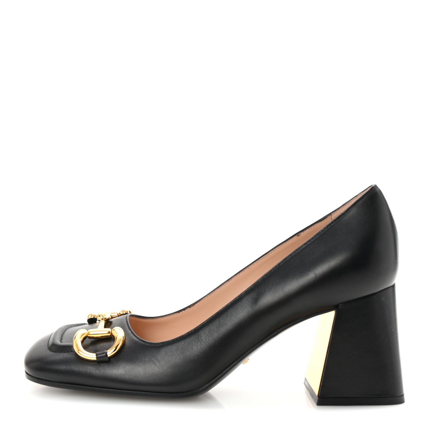Malaga Kid Horsebit 75mm Pumps 39 Black