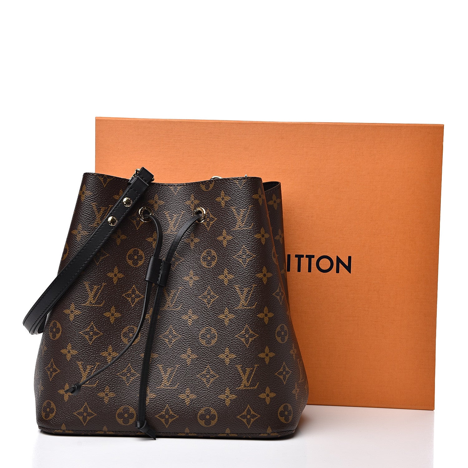 Louis Vuitton Monogram Neonoe MM Black 8 of 8