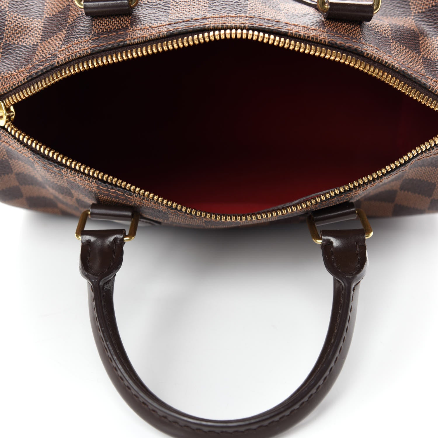 Louis Vuitton Damier Ebene Speedy Bandouliere 25 5 of 11