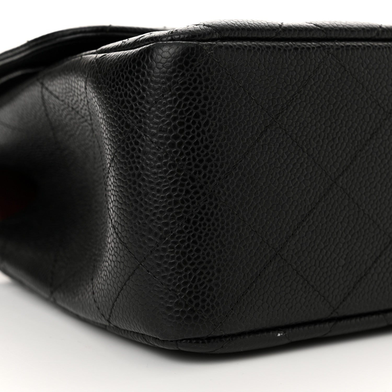 Chanel Caviar Quilted Jumbo Double Flap Black 9 of 14