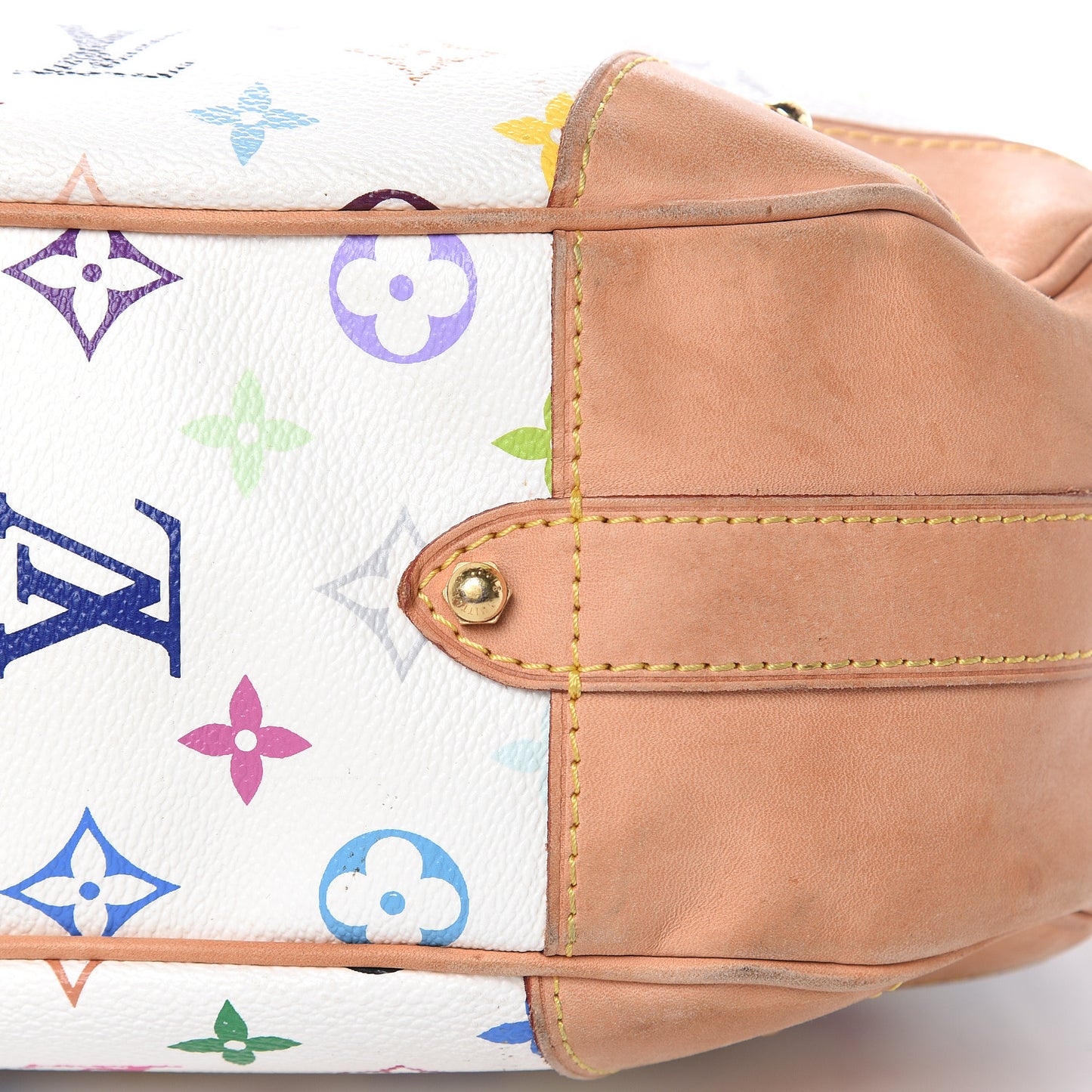 Monogram Multicolor Greta White