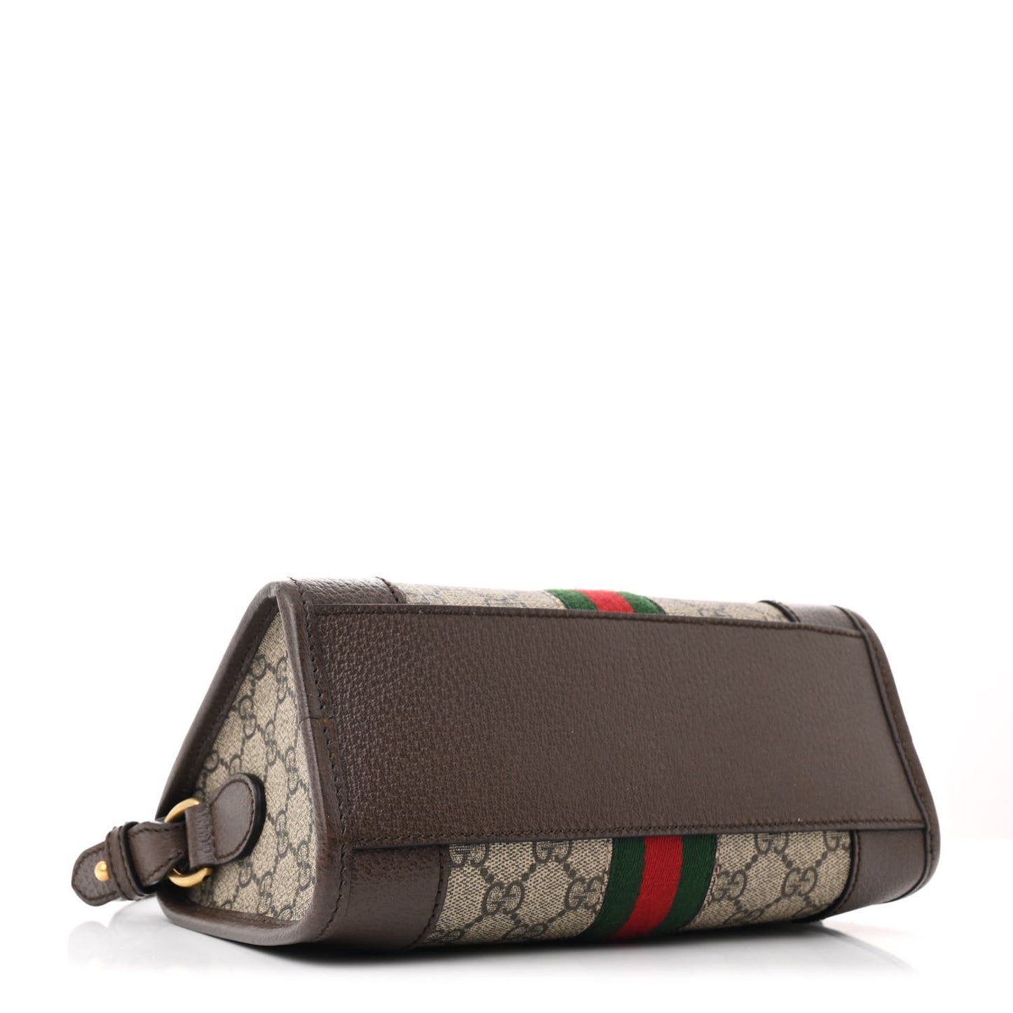 GG Supreme Monogram Web Small Ophidia Messenger Bag Beige Ebony New Acero