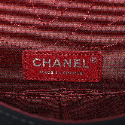 Chanel Jersey Quilted Embellished 2.55 Reissue 225 Flap Black 5 of 8