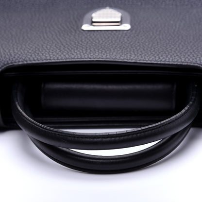 Christian Dior Grained Calfskin Large Diorever Flap Black 13 of 16