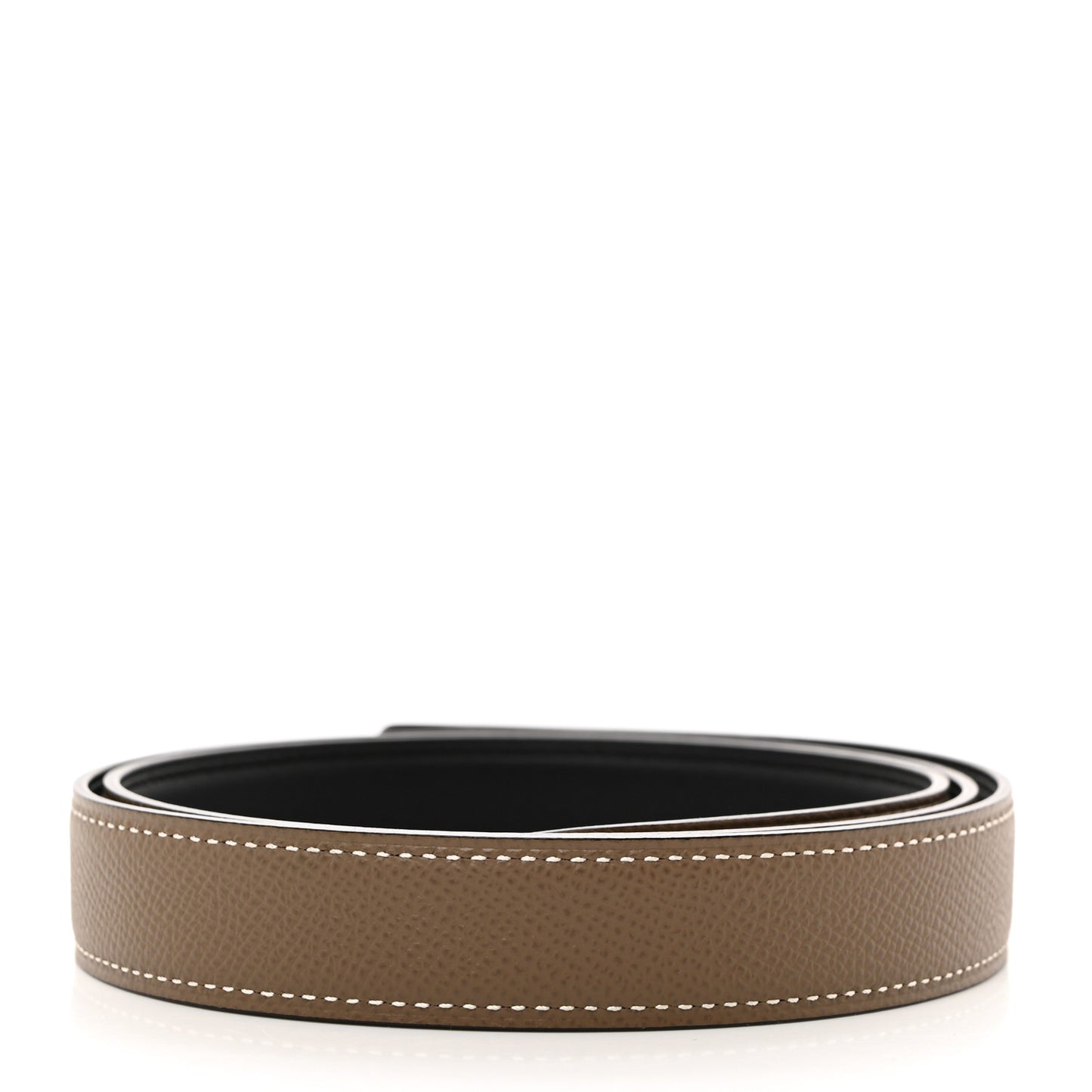 Swift Epsom 24mm Belt Strap 85 34 Black Etoupe