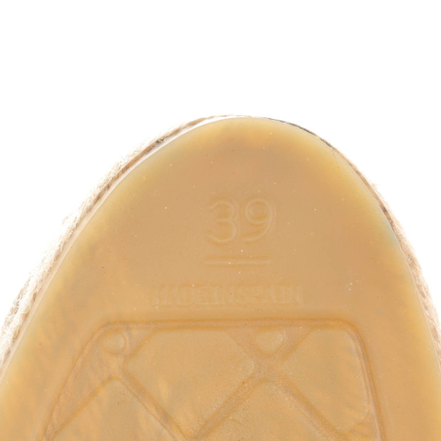 Chanel Lambskin CC Espadrilles 39 Black 6 of 9