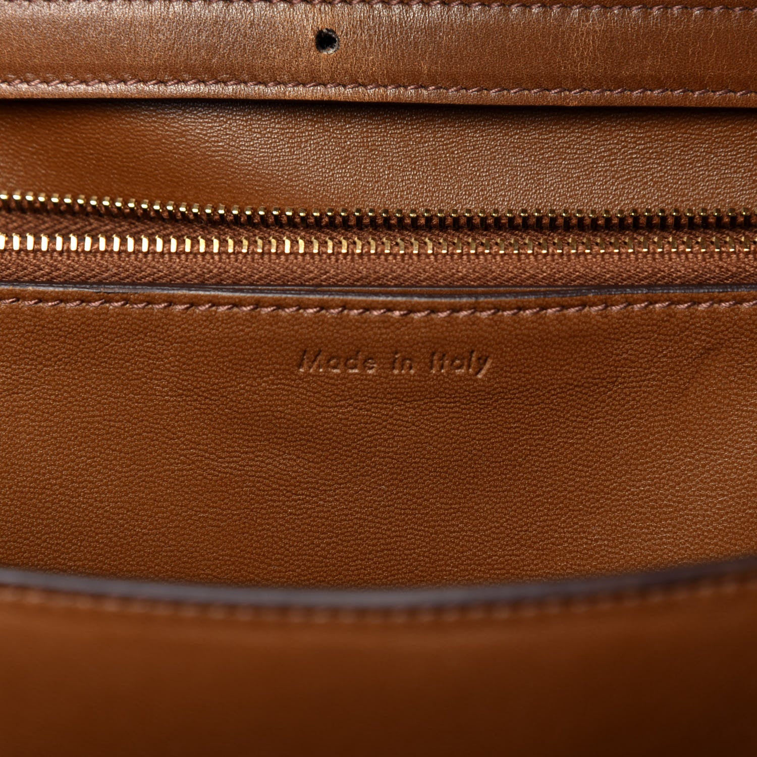 Celine Natural Calfskin Medium Classic Box Flap Bag Tan 6 of 8