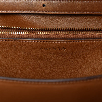 Celine Natural Calfskin Medium Classic Box Flap Bag Tan 6 of 8