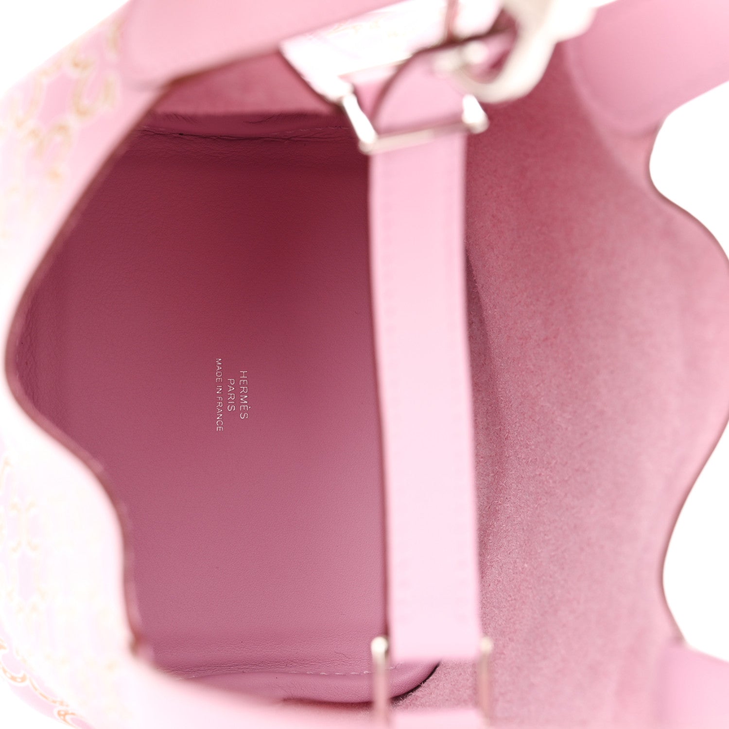 Hermes Swift Micro Lucky Daisy Picotin Lock Mauve Sylvestre 5 of 11