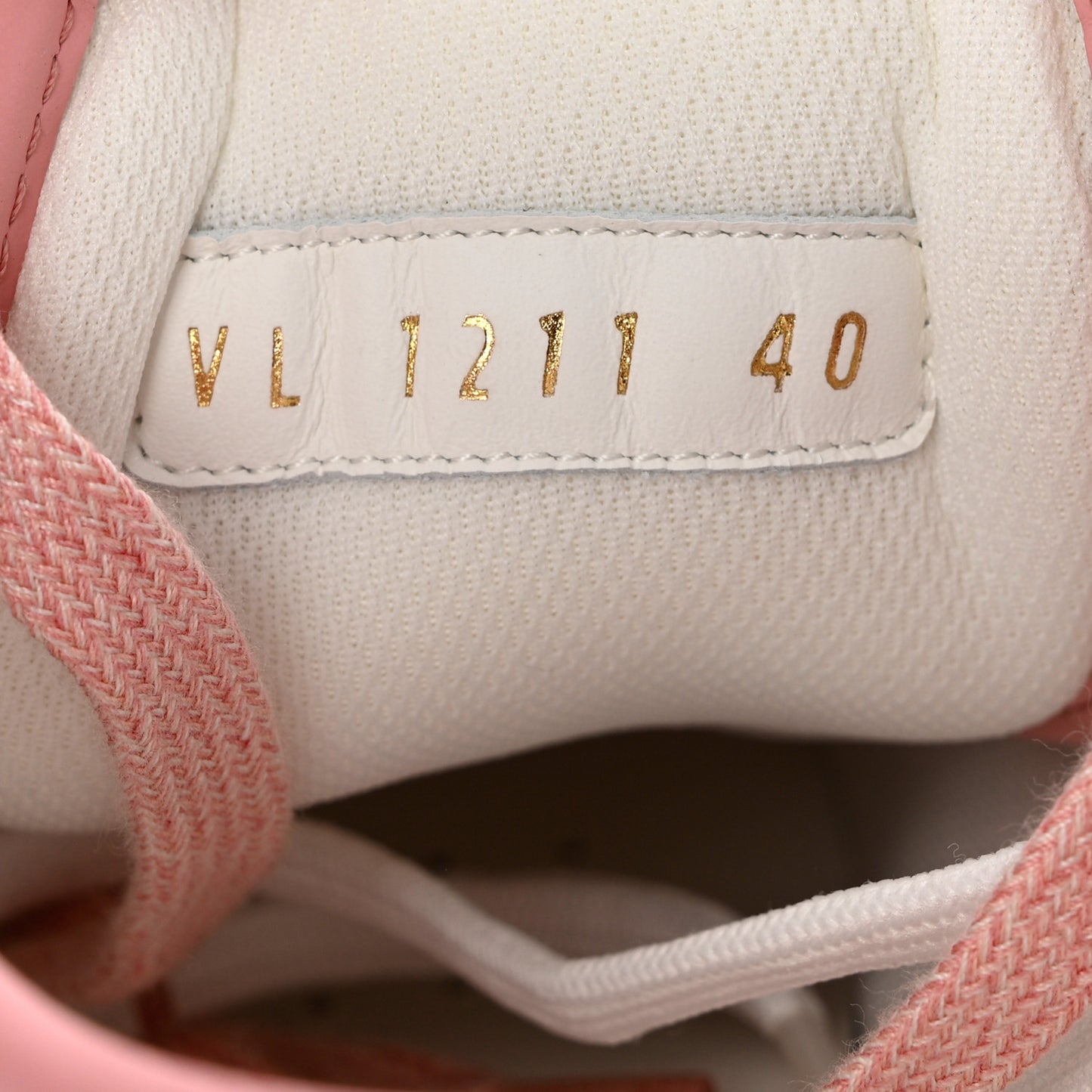 Denim Monogram Squad Sneakers 40 Pink