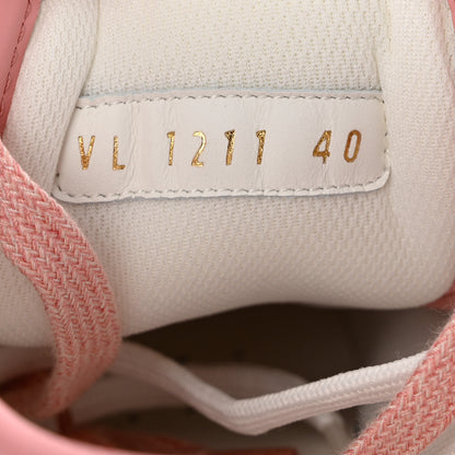 Louis Vuitton Denim Monogram Squad Sneakers 40 Pink 6 of 9