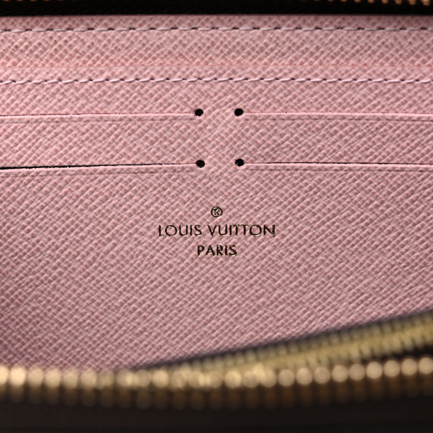 Louis Vuitton Monogram Clemence Wallet Rose Ballerine 6 of 9