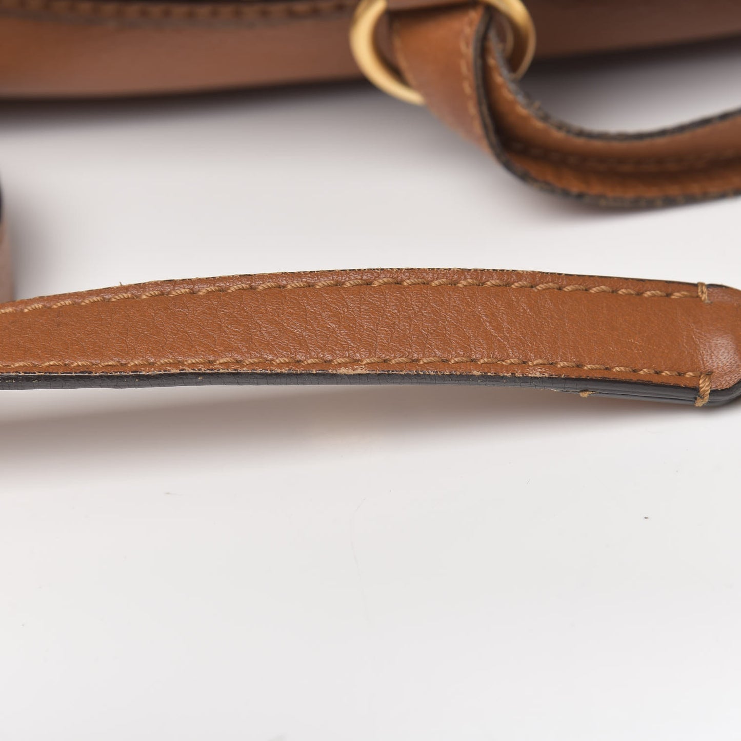 Calfskin Medium Marcie Satchel Tan