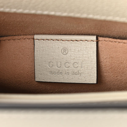 Gucci GG Supreme Monogram Flora Web Small Ophidia Chain Shoulder Bag White 12 of 17