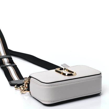 Marc Jacobs Saffiano Small Snapshot Camera Bag New Cloud White Multicolor 3 of 4