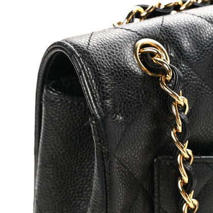 Chanel Caviar Quilted Maxi Single Flap Black 11 of 12