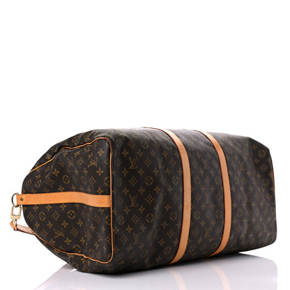 Louis Vuitton Monogram Keepall Bandouliere 60 3 of 37