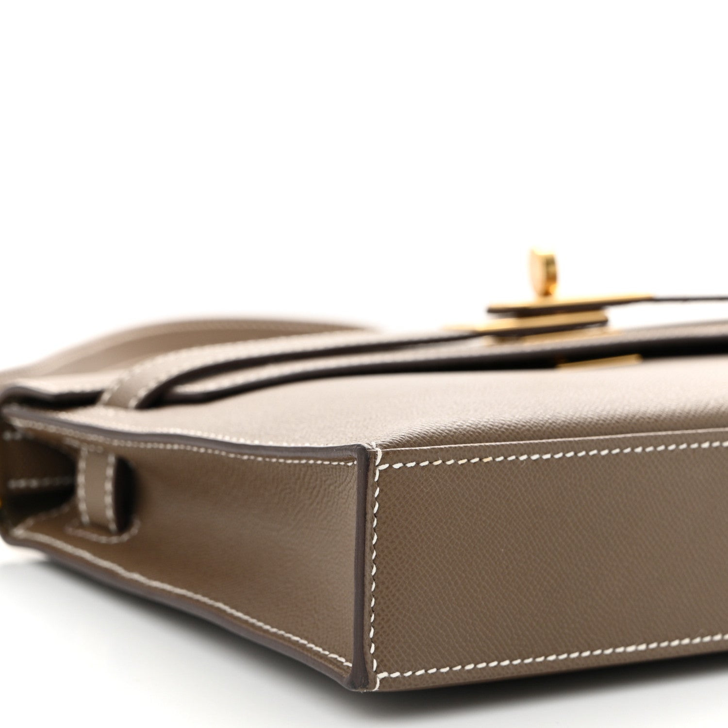 Hermes Madame Calfskin Kelly Elan Etoupe 9 of 11