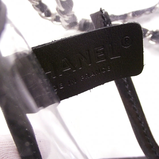 Chanel Vinyl Transparent Flap 9 of 11